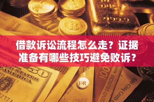 济南借款诉讼流程怎么走？证据准备有哪些技巧避免败诉？