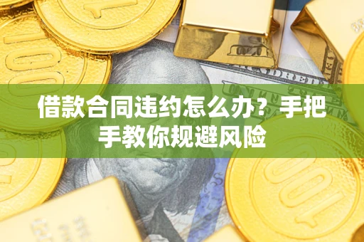 济南借款合同违约怎么办？手把手教你规避风险