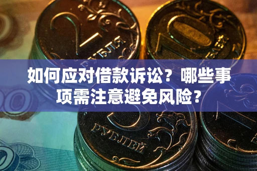 济南如何应对借款诉讼？哪些事项需注意避免风险？
