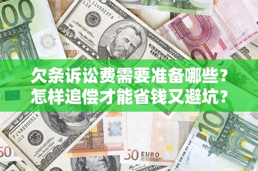 济南欠条诉讼费需要准备哪些？怎样追偿才能省钱又避坑？