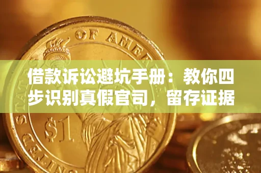 济南借款诉讼避坑手册：教你四步识别真假官司，留存证据不踩雷