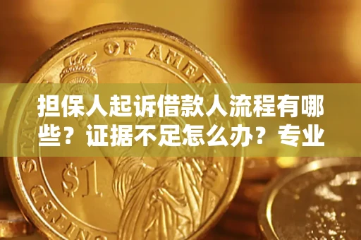 济南担保人起诉借款人流程有哪些？证据不足怎么办？专业律师解答