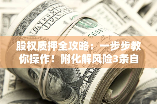 济南股权质押全攻略：一步步教你操作！附化解风险3条自救法则