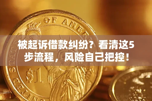 济南被起诉借款纠纷？看清这5步流程，风险自己把控！