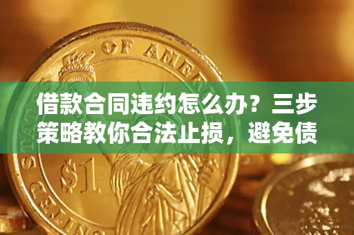 济南借款合同违约怎么办？三步策略教你合法止损，避免债务危机升级